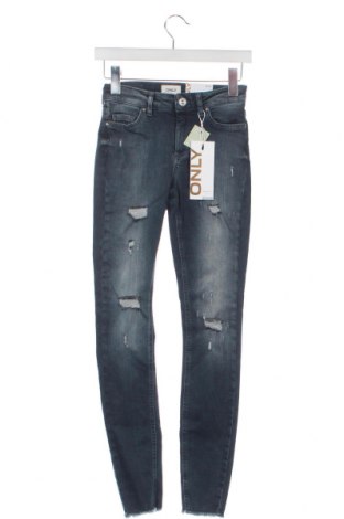Dámské džíny  ONLY, Velikost XS, Barva Modrá, Cena  168,00 Kč