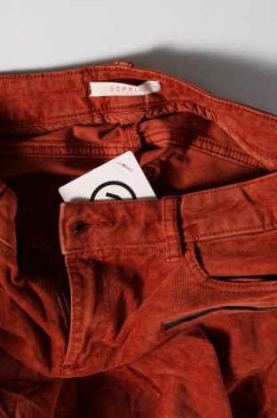 Pantaloni de velvet de femei Esprit, Mărime M, Culoare Portocaliu, Preț 95,39 Lei
