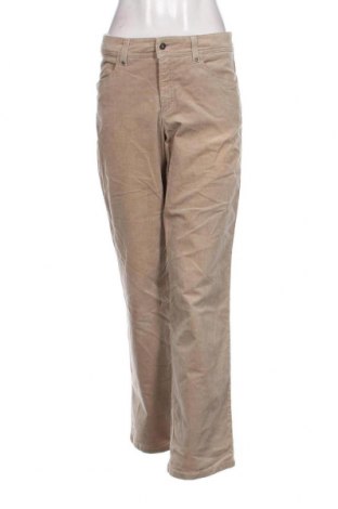 Pantaloni de velvet de femei Mac, Mărime S, Culoare Bej, Preț 14,51 Lei