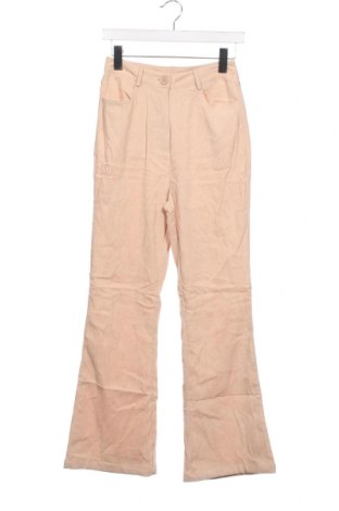 Pantaloni de velvet de femei SHEIN, Mărime XS, Culoare Roz, Preț 12,40 Lei