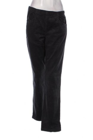 Pantaloni de velvet de femei Signature, Mărime M, Culoare Albastru, Preț 25,72 Lei