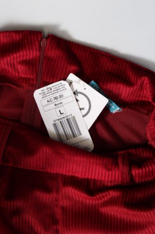 Дамски къс панталон, Размер L, Цвят Червен, Цена 9,30 лв.