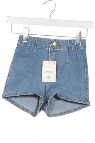 Pantaloni scurți de femei Bershka, Mărime XXS, Culoare Albastru, Preț 22,43 Lei