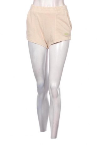 Дамски къс панталон Bershka, Размер XS, Цвят Бежов, Цена 8,37 лв.