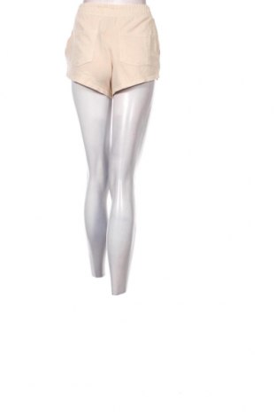 Γυναικείο κοντό παντελόνι Bershka, Μέγεθος XS, Χρώμα  Μπέζ, Τιμή 4,31 €