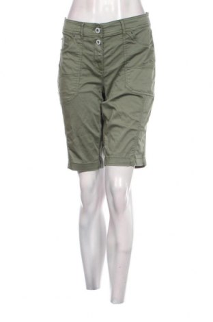 Γυναικείο κοντό παντελόνι Cecil, Μέγεθος M, Χρώμα Πράσινο, Τιμή 9,28 €