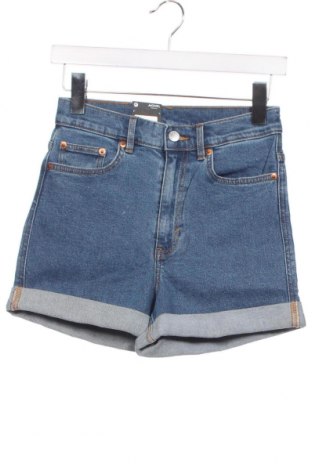 Pantaloni scurți de femei Monki, Mărime XS, Culoare Albastru, Preț 92,11 Lei