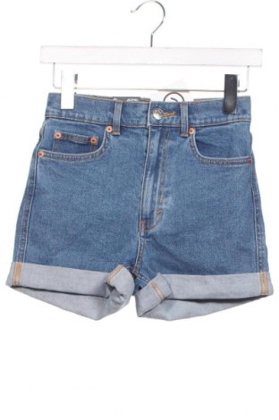 Pantaloni scurți de femei Monki, Mărime XXS, Culoare Albastru, Preț 21,19 Lei