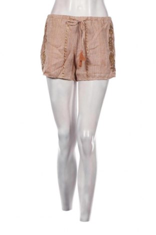 Дамски къс панталон Pull&Bear, Размер S, Цвят Бежов, Цена 8,68 лв.