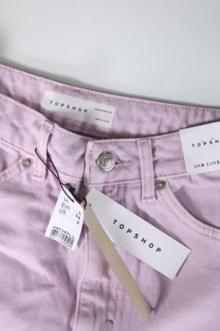 Дамски къс панталон Topshop, Размер XS, Цвят Лилав, Цена 72,00 лв.