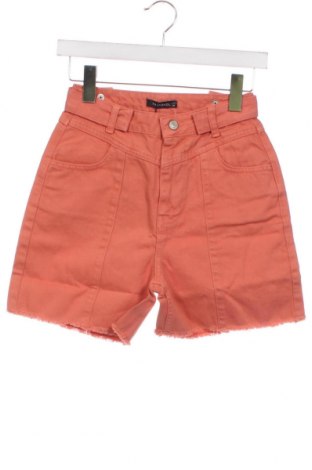 Дамски къс панталон Trendyol, Размер XS, Цвят Оранжев, Цена 9,36 лв.