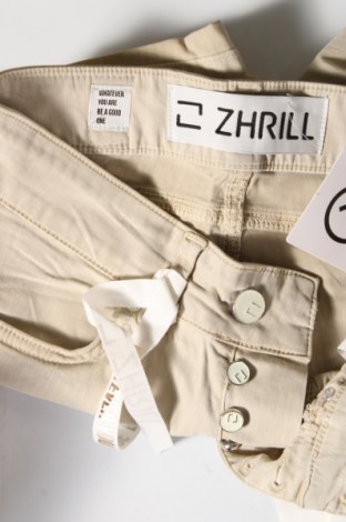 Γυναικείο κοντό παντελόνι Zhrill, Μέγεθος S, Χρώμα  Μπέζ, Τιμή 4,82 €
