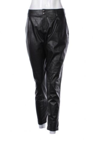 Γυναικείο παντελόνι δερμάτινο Comma,, Μέγεθος M, Χρώμα Μαύρο, Τιμή 32,36 €