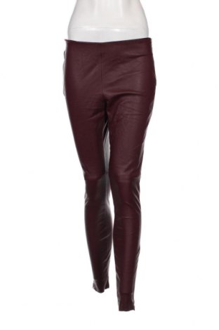 Дамски кожен панталон Esmara, Размер S, Цвят Червен, Цена 6,67 лв.