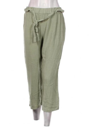Γυναικείο παντελόνι 24 Colours, Μέγεθος L, Χρώμα Πράσινο, Τιμή 44,85 €