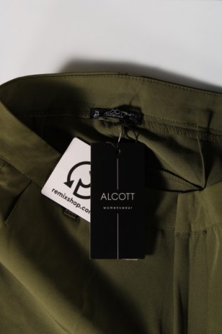 Дамски панталон Alcott, Размер S, Цвят Зелен, Цена 8,74 лв.