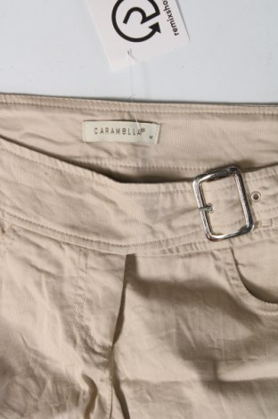 Γυναικείο παντελόνι Caramella, Μέγεθος M, Χρώμα  Μπέζ, Τιμή 1,79 €