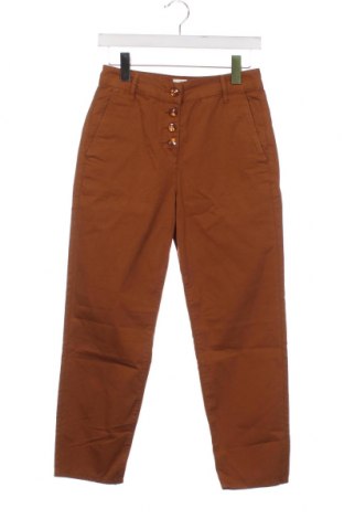 Pantaloni de femei Des Petits Hauts, Mărime XS, Culoare Maro, Preț 38,42 Lei