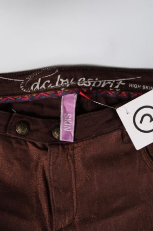 Дамски панталон Edc By Esprit, Размер XS, Цвят Кафяв, Цена 29,00 лв.