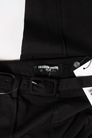 Pantaloni de femei Fashion Union, Mărime XS, Culoare Negru, Preț 28,62 Lei