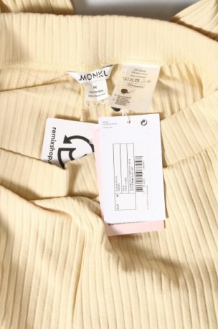 Γυναικείο παντελόνι Monki, Μέγεθος M, Χρώμα Κίτρινο, Τιμή 6,06 €