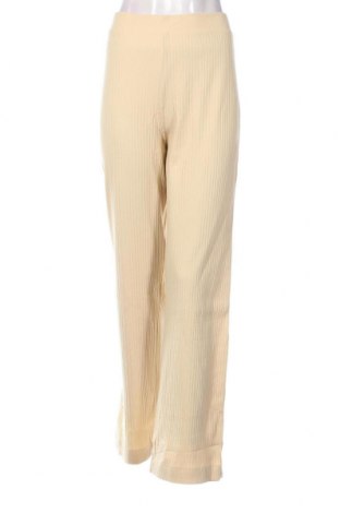 Дамски панталон Monki, Размер M, Цвят Жълт, Цена 11,27 лв.