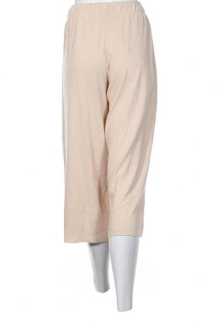 Pantaloni de femei Pull&Bear, Mărime S, Culoare Ecru, Preț 27,24 Lei