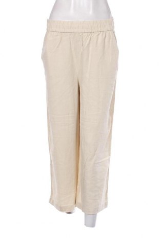 Γυναικείο παντελόνι Pieces, Μέγεθος M, Χρώμα  Μπέζ, Τιμή 27,84 €