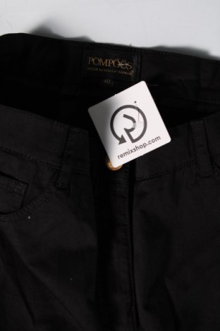 Дамски панталон Pompoos Design By Harald Gloockler, Размер M, Цвят Черен, Цена 6,37 лв.