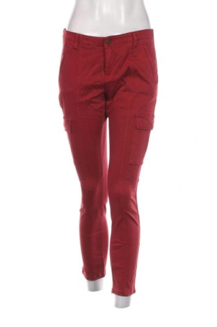 Дамски панталон Promod, Размер M, Цвят Червен, Цена 6,09 лв.