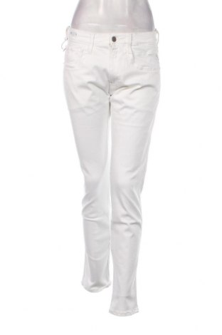 Дамски панталон Replay, Размер M, Цвят Бял, Цена 21,01 лв.