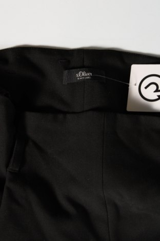 Дамски панталон S.Oliver Black Label, Размер S, Цвят Черен, Цена 14,60 лв.