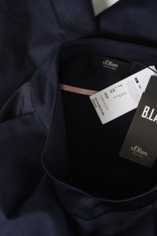 Дамски панталон S.Oliver Black Label, Размер XS, Цвят Син, Цена 16,06 лв.