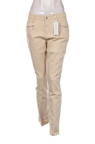 Дамски панталон Tamaris, Размер M, Цвят Екрю, Цена 15,66 лв.