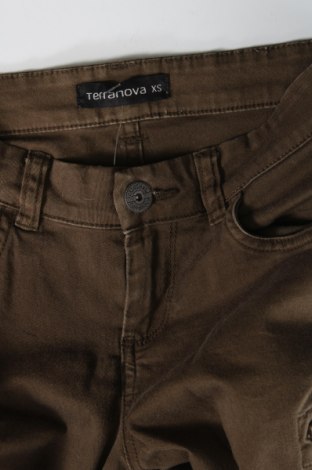 Γυναικείο παντελόνι Terranova, Μέγεθος XS, Χρώμα Πράσινο, Τιμή 14,83 €