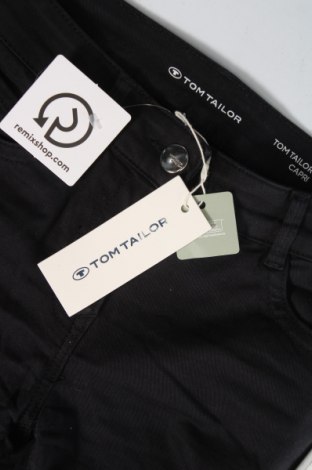 Дамски панталон Tom Tailor, Размер XS, Цвят Черен, Цена 18,27 лв.