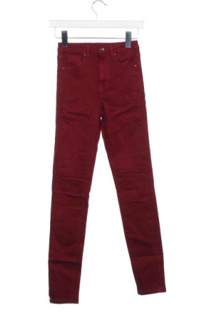 Дамски панталон Toxik 3, Размер XS, Цвят Червен, Цена 4,06 лв.