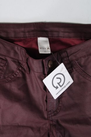 Γυναικείο παντελόνι VILA, Μέγεθος S, Χρώμα Κόκκινο, Τιμή 12,37 €