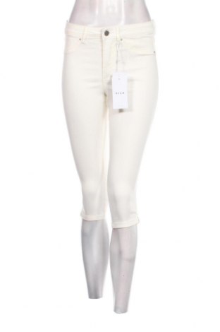 Дамски панталон VILA, Размер S, Цвят Бял, Цена 10,26 лв.