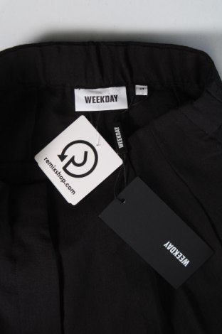 Дамски панталон Weekday, Размер XS, Цвят Черен, Цена 9,84 лв.