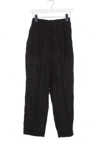 Дамски панталон Weekday, Размер XXS, Цвят Черен, Цена 16,40 лв.