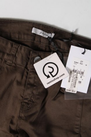 Дамски панталон ZAPA, Размер S, Цвят Зелен, Цена 191,00 лв.