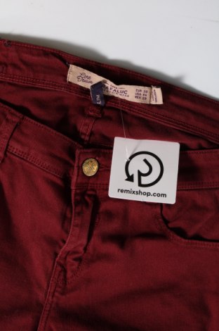 Dámské kalhoty  Zara Trafaluc, Velikost M, Barva Červená, Cena  319,00 Kč