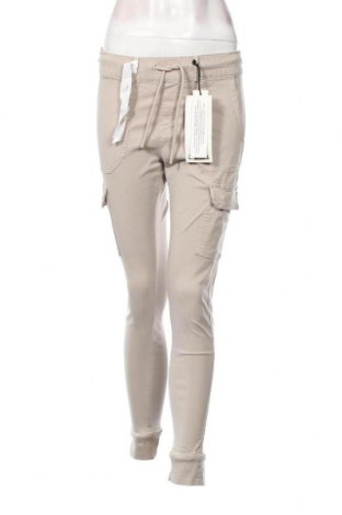 Дамски панталон Zhrill, Размер XS, Цвят Бежов, Цена 10,44 лв.