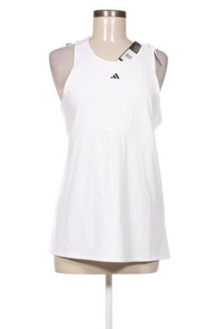 Damska koszulka na ramiączkach Adidas, Rozmiar L, Kolor Biały, Cena 210,57 zł