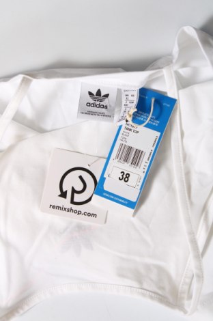 Γυναικείο αμάνικο μπλουζάκι Adidas Originals, Μέγεθος M, Χρώμα Λευκό, Τιμή 40,72 €