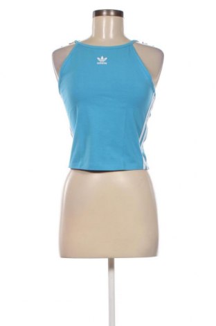 Γυναικείο αμάνικο μπλουζάκι Adidas Originals, Μέγεθος M, Χρώμα Μπλέ, Τιμή 40,72 €