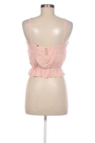 Γυναικείο αμάνικο μπλουζάκι Bershka, Μέγεθος M, Χρώμα Ρόζ , Τιμή 10,82 €