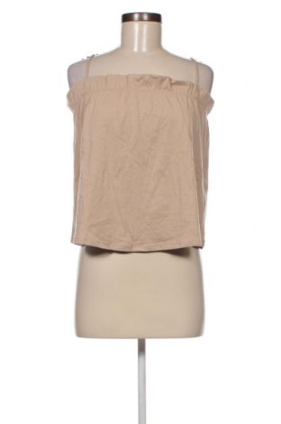 Γυναικείο αμάνικο μπλουζάκι Camaieu, Μέγεθος XS, Χρώμα  Μπέζ, Τιμή 3,25 €