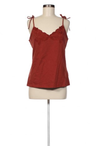 Γυναικείο αμάνικο μπλουζάκι Camaieu, Μέγεθος L, Χρώμα Καφέ, Τιμή 5,52 €